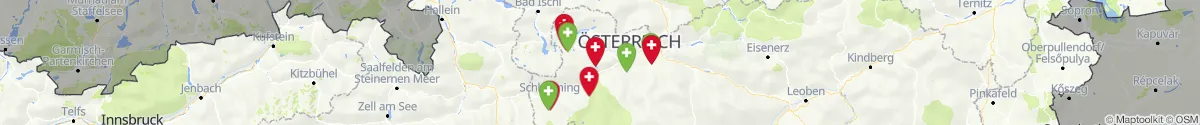 Map view for Pharmacies emergency services nearby Bad Aussee (Liezen, Steiermark)
